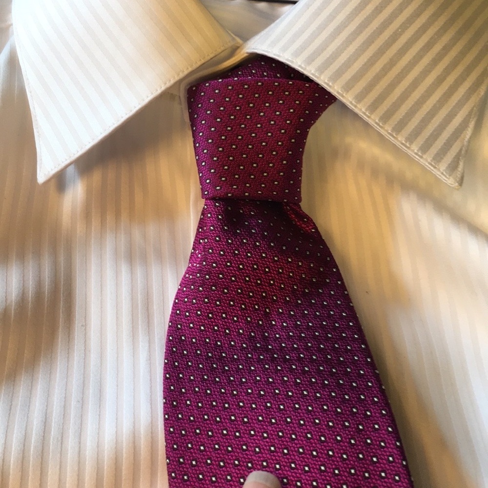 Tino Costa pink with white dots